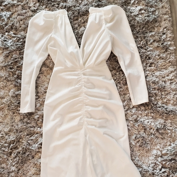 NWOT Ronny Kobo Astrid White Dress Small - Picture 5 of 16